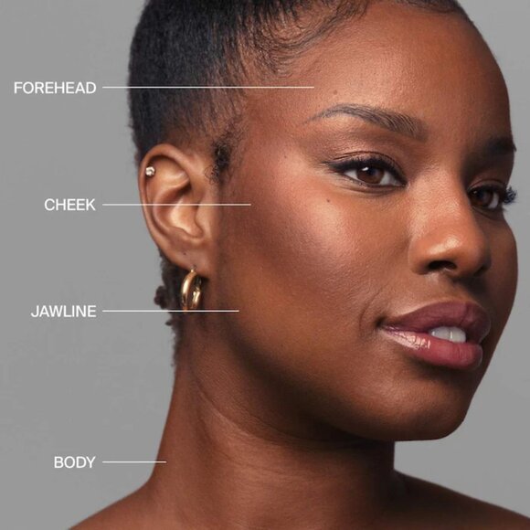 NIB ✅ Haus Labs #ACACIA EMBER (Medium Deep) Power Sculpt Velvet Bronzer ⭐ NIB - Picture 3 of 9